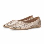 Golden Pumps For Women LWN423 - View 4