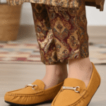 Mustard Women Moccasin LWN427 - View 1