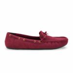 Maroon Moccasin For Ladies LWN429 - View 3