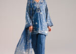 Dark Blue Lawn Shirt Suit - View 6