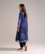 Ladies 2 Piece Embroidered Dobby A-Line Suit - View 2