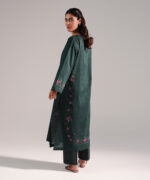 Dark Green Dobby Shirt Suit - View 3