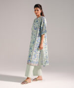 Green Lawn Straight Shirt Suit - View 1