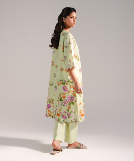 Green Lawn Shirt Suit - View 1