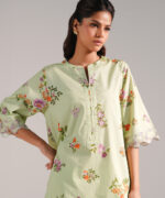 Green Lawn Shirt Suit - View 3