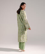 Green Lawn Straight Shirt Suit - View 3