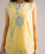 Self Jacquard Straight Suit - View 4