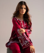 Self Jacquard Straight Suit - View 5