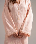 Light Pink Dobby A-Line Suit - View 2