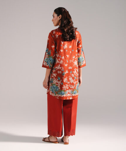 Rust Lawn Shirt Suit - View 1