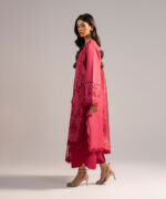 Pink Lawn A-Line Suit - View 3
