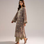 Zari Lawn Straight Suit - View 1