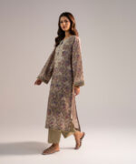 Zari Lawn Straight Suit - View 1