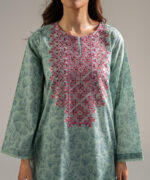 Blue Cambric A-Line Suit - View 5