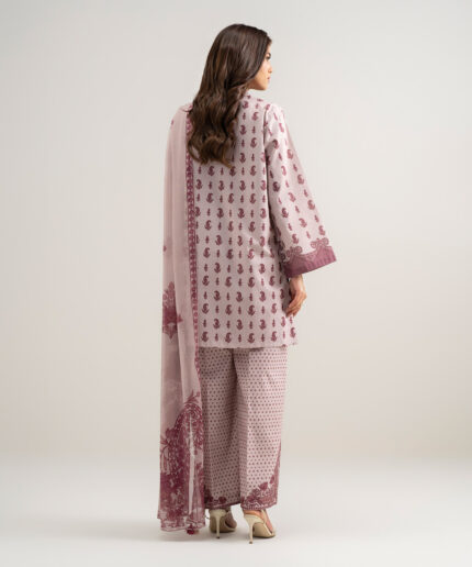 Unstitched 3-Piece Ensemble - View 1