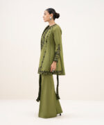 Green Lawn Unstitched Ensemble - View 2