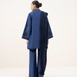 Blue Lawn Unstitched Ensemble - View 1