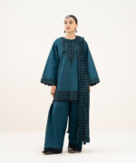 Grey Lawn Unstitched Ensemble - View 3