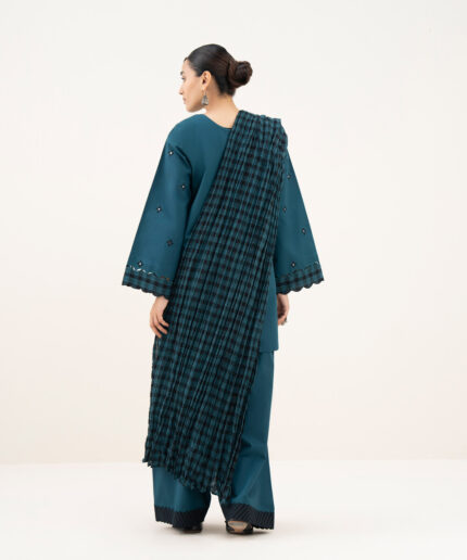 Grey Lawn Unstitched Ensemble - View 1