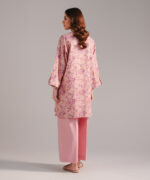 Pink Seersucker Straight Suit - View 4