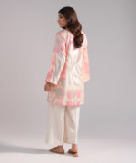 Pink Seersucker Boxy Suit - View 2