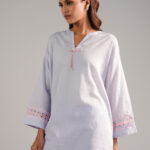 Lilac Dobby Drop Shoulder Suit - View 1