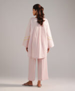 Light Pink Dobby Drop Shoulder Suit - View 2
