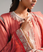 Coral Leno Kara Drop Shoulder Suit - View 5