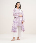 White Straight Cambric Suit - View 5