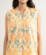Peach Straight Cambric Suit - View 3