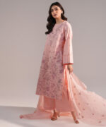 Pink Cambric A-Line Suit - View 3