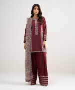 Unstitched 3-Piece Ensemble - View 1