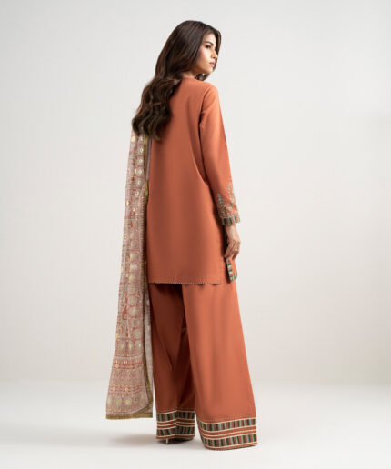 Unstitched 3-Piece Ensemble - View 1