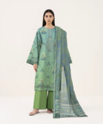 Unstitched 3-Piece Ensemble - View 1