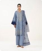 Unstitched 3-Piece Ensemble - View 1