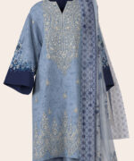 Unstitched 3-Piece Ensemble - View 4
