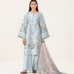 Unstitched 3-Piece Ensemble - View 1