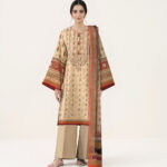 Unstitched 3-Piece Ensemble - View 1
