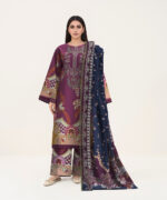 Unstitched 3-Piece Ensemble - View 4
