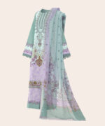 Unstitched 3-Piece Ensemble - View 3
