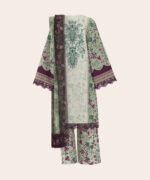 Unstitched 3-Piece Ensemble - View 2