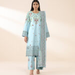 Unstitched 3-Piece Ensemble - View 1