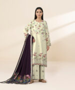 Unstitched 3-Piece Ensemble - View 3