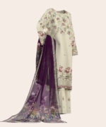 Unstitched 3-Piece Ensemble - View 1