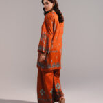 Rust Lawn Straight Suit - View 1
