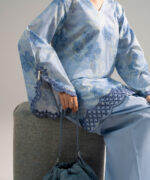 Slub Lawn Straight Suit - View 5