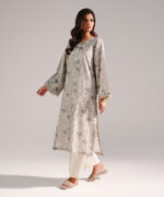 Grey Cotton Viscose Shirt Suit - View 4