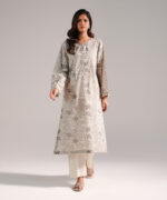Grey Cotton Viscose Shirt Suit - View 5