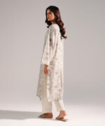 Grey Cotton Viscose Shirt Suit - View 1
