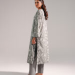 Grey Cotton Viscose Shirt Suit - View 1